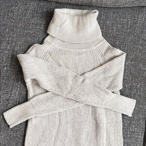 Wilfred Free Bianca Wool Turtleneck Sweater Dress Size XXS